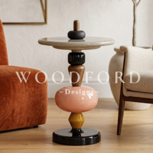 Woodford Luxury Postmodern Totem Coffee Table