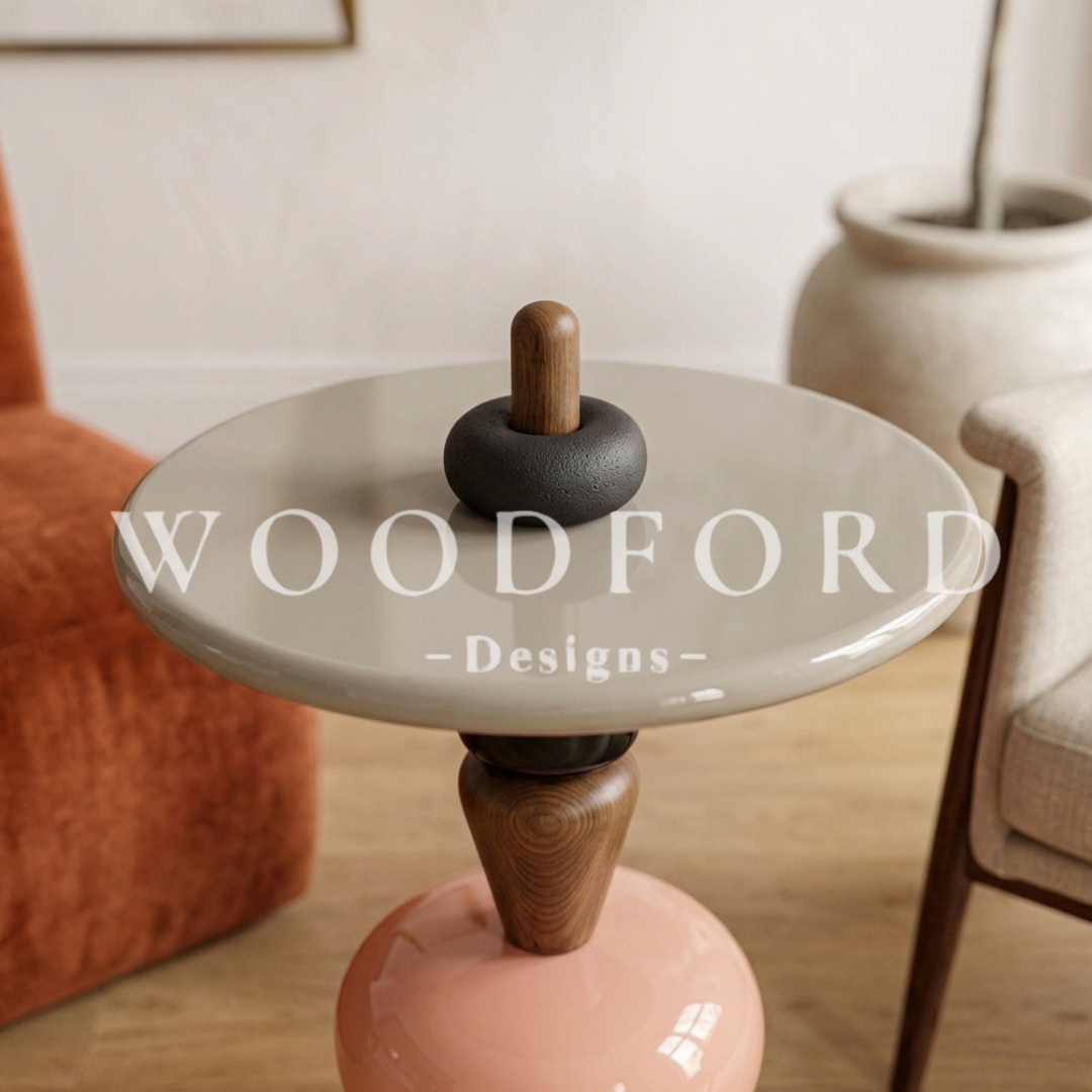 Woodford Luxury Postmodern Totem Coffee Table - Image 3
