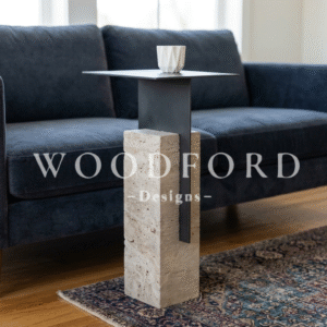 Woodford Luxury Minimalist & Metal Coffee Table