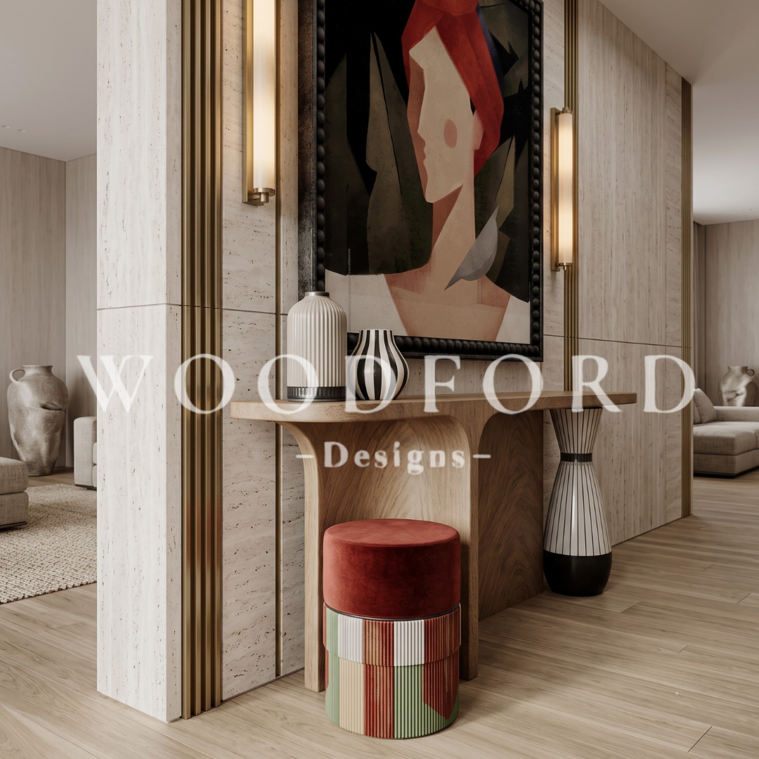 Woodford Luxury Organic Wood Console - Image 2